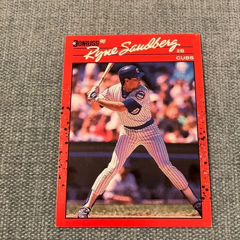 1990 Donruss Chicago Cubs Baseball Card Trading Card